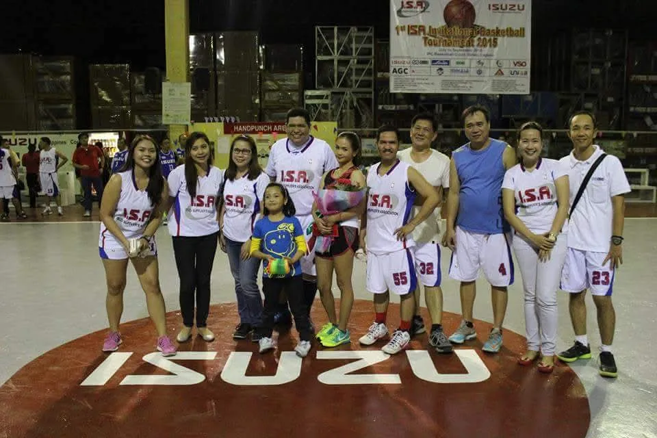 Team RJ Spring at the 1st I.S.A. Invitational Basketball Tournament 2015